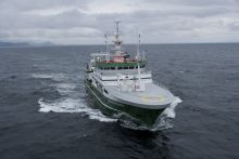 RV Celtic Explorer at sea