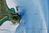 Detail of Howth Head  on the north side of Dublin Bay - highlighting some of the numerous shipwrecks mapped by INFOMAR in the Irish Sea