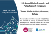 12th Annual Marine Economics and Policy Research Symposium