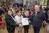 Happy World Ocean's Day! Thrilled to celebrate with Brittas Bay Mixed National School, Co. Wicklow, national winners of the Explorers Ocean Champions Award! Pictured with TD Jennifer Whitmore and Marine Institute Director Joe Silke, recognising their vital project: "Why Keeping the Ocean Healthy Matters in Education.”