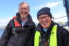 Jim O’Toole, CEO of Bord Iascaigh Mhara (BIM) and Paul Connolly, CEO Marine Institute recently visited the Marine Institute’s Aquaculture Research Site at Lehanagh Pool in Co Galway.